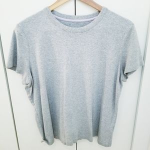3/$45 Lands' end | Grey 100% Cotten T-Shirt Top